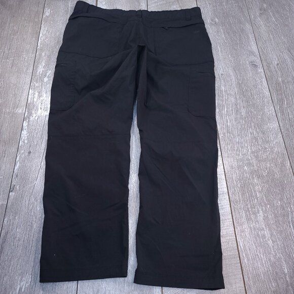 Tilley Mens Trek Cargo Pants Size 40x30 Black Outdoor Performance Hiking Travel - Picture 3 of 9